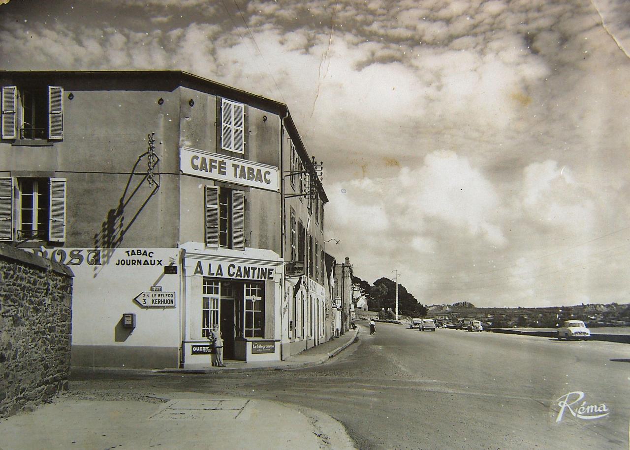 Carrefour de La Cantine vers 1950