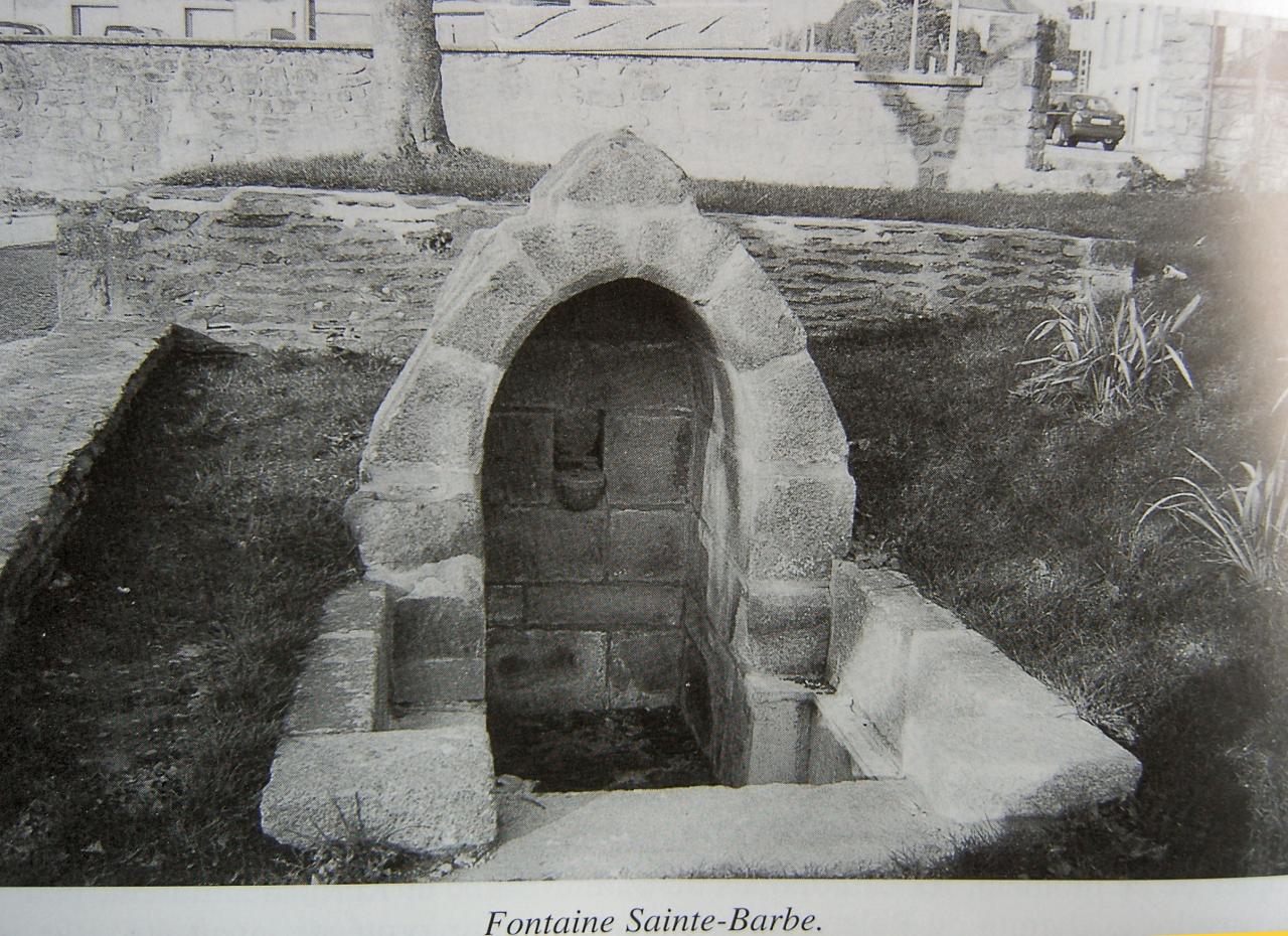 La fontaine de Sainte-Barbe