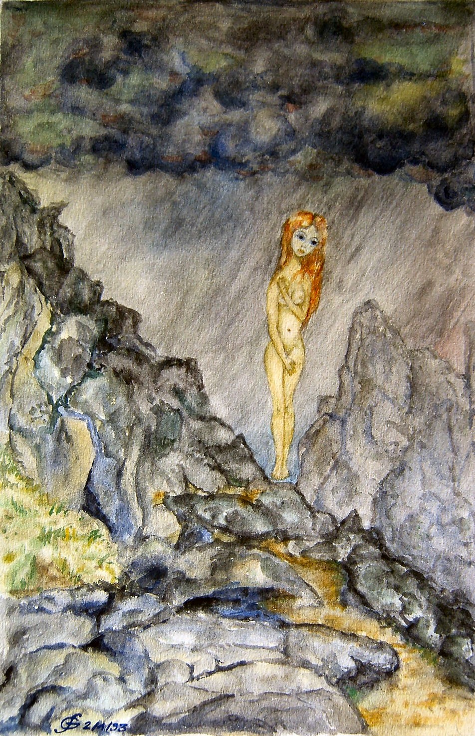 Etude pour la venus frigo