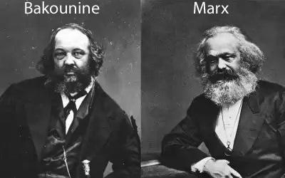 Marx vs Bakounine, dictature du prolétariat contre l'anarchie