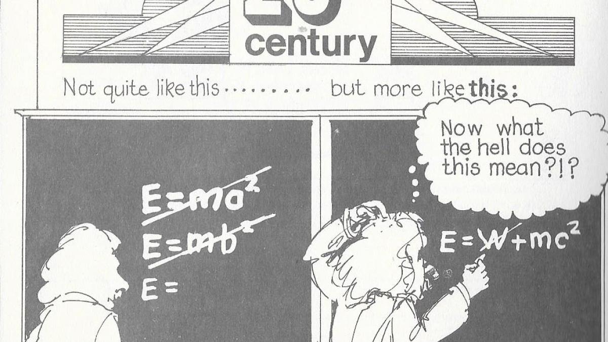 E=Mc2, formule belle et mystérieuse, symbole universel