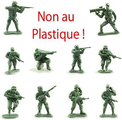 Non au plastique, mais sauver sa vie d'abord, Non à la guerre