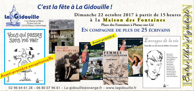 Présentation du derrnier recueil de nouvelles de La Gidouille