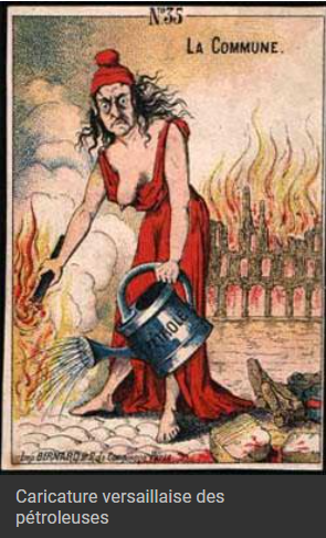 Rôle des femmes dans la Commune de Paris, 1871.