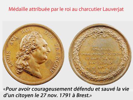 Pendant la Terreur à Brest, le courage d'un charcutier.