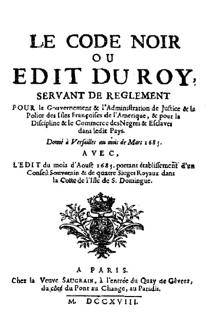 Colbert raciste ? Sans doute pas mais technocrate inexorable