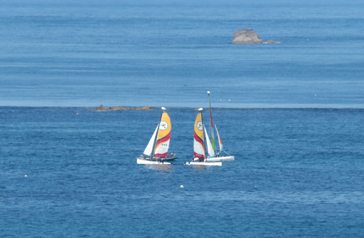 Roc volant apperçu de la Côte sauvage de Landunvez